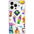 thumbnail image 2 of Compatible with iPhone 14 Pro Max Square Case, Hippie Psychedelic Trippy Alien Mushroom Space Trip Cool Graphic, 2 of 5