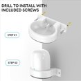 thumbnail image 3 of 4X para Nest WiFi Pro Soporte de Montaje en Pared Altavoz Inteligente Base de Soporte de Almacenamiento en Pared, 1 PCS, 3 of 5