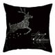 thumbnail image 2 of Fiudx Ofertas Y Liquidación Funda De Almohada Navideña De Lino Y Algodón, Funda De Cojín, Decoración Del Sofá Del Hogar, 2 of 3