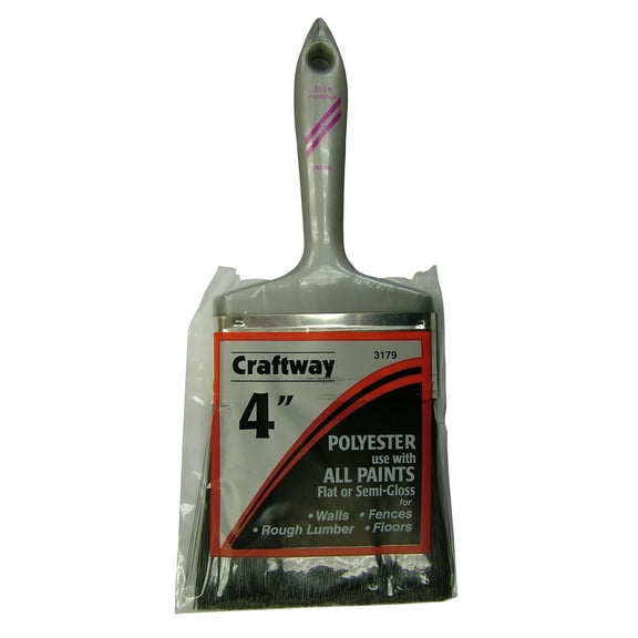 4" Poly Varnish/Wall Paintbrush Linzer Products Linzer Brush 3179-SP