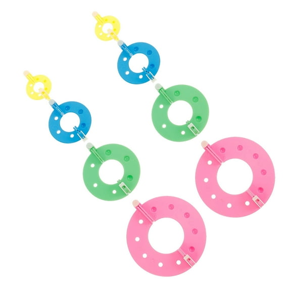 Raindrops  8 Pcs Yarn Ball Maker Wool Makers Knitting Kit Arts and Crafts for Adults Child