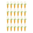 thumbnail image 2 of 24 piezas de adornos colgantes de zanahoria de Pascua, zanahorias artificiales, decoración colgante de Pascua, 2 of 9
