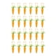thumbnail image 2 of 24 Uds adornos colgantes de zanahoria de Pascua, decoraciones colgantes de zanahorias, espuma artesanal, decoraciones de de zanahoria de Pascua, 2 of 9