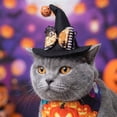 thumbnail image 3 of Halloween Dog Bandanas Bulk Pumpkin Dog Bandanas Spider Triangle Scarf Adjustable Bat Headbands Bib for Small Medium Large Pet Halloween Holiday Costume(24.8Inch,Halloween Set#C), 3 of 7
