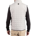 thumbnail image 2 of Men's-Cutter & Buck  Gray Maryland Terrapins Rainier Eco Insulated PrimaLoft Full-Zip Puffer Vest, 2 of 2