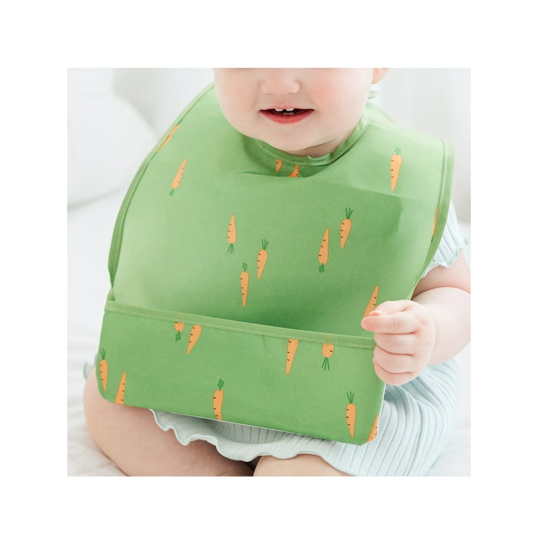 Neat Solutions 3 Pack Neutral Stay-Dry Infant Coverall Bibs photo 4