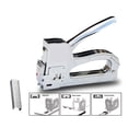 thumbnail image 1 of Heavy Duty Staple Gun For DIY Home Decoration Furniture Stapler Rivet Tool Manual Nail Gun With 2000 Staples Nailer, 1 of 7