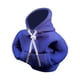 thumbnail image 1 of Funda para pomo de cambio de marchas de coche, decoración interior de coche, sudadera suave y cómoda Azul, 1 of 9