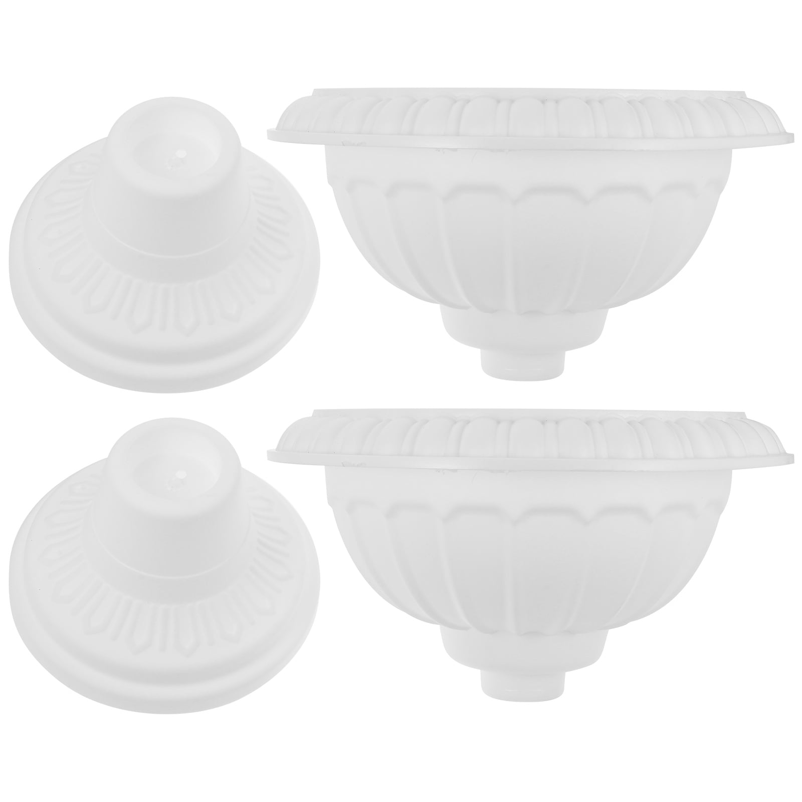 2pcs Plant Nursery Pots Plastic Planter Flower Planter Gardening Supplies