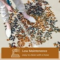 thumbnail image 3 of Well Woven Arid 3'11" x 5'3" Indoor/Outdoor High-Low Medallion Ivory Area Rug, 3 of 10