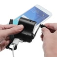 thumbnail image 6 of Lunxisen 1 Pcs USB Hand Crank Generator Charger Portable Power Bank for Phone Emergency Outdoor Travel Camping Supply(2.36*1.89IN), 6 of 8