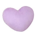 thumbnail image 3 of Cojín decorativo con forma de corazón, ideal para el hogar, para tomar siestas o como soporte lumbar. violeta, 3 of 9
