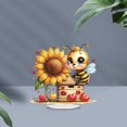 thumbnail image 3 of Table Top -Diamond Painting Ornament Kits Acrílico para del (Flower Bee), 3 of 9