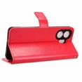 thumbnail image 2 of Wallet Case for TCL NxtPaper 70 Pro 5G with Card Holder, PU Leather Flip Phone Case with Kickstand Magnetic Closure Wrist Strap Red, 2 of 5