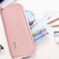 thumbnail image 5 of Pencil Case, Large Capacity Pencil Pouch, Aesthetic Pencil Bag for Women, Durable Pen Carrying Case with Zipper Multifunctional Pouch for Stationery, Cosmetics and Electrical Goods Storage, 5 of 9