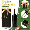 thumbnail image 2 of Bolsa de regalo para vino Engrowtic, 24 unidades, con lazo, cartón reutilizable, 2 of 6