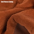 thumbnail image 6 of BadPiggies Winter PU Leather Suede Gloves for Women, Warm Thermal Touchscreen Texting Dress Driving Motorcycle Gloves Fleece Lining (Beige), 6 of 9