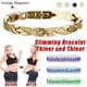 thumbnail image 4 of Twisted Dragon Pattern Bangles Terapia magnética desmontable Pareja Pulseras Regalo, 4 of 7