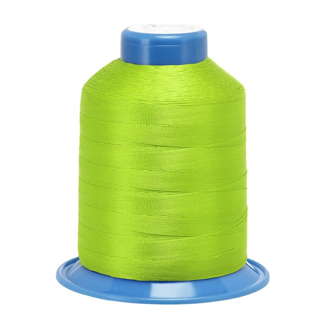 Unique Bargains Fil de Polyester Ligné Extra Fort Lime, 1968 Verges