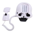 thumbnail image 1 of Teléfono de Línea fija de Calavera, Teléfono Con Cable de Calavera, Diseño Único Hd Sound multifuncional Con Marcación de Desconexión ráspida Redialing para la decoración, 1 of 7