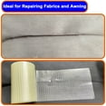 thumbnail image 4 of Kiskick Strong Adhesive Repair Tape Waterproof Rv Awning Repair Tape Strong Adhesion Tent Repair Tape Transparent Boat Covers Repair Patch Kit, 4 of 8