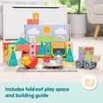 thumbnail image 3 of Bloques de construcción Toy Melissa & Doug Blockables™ Town, 73 unidades, 3 of 9