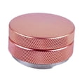 thumbnail image 1 of Distribuidor de café molido ajustable de 58 mm, nivelador de café de acero inoxidable Oro rosa, 1 of 9