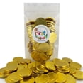 thumbnail image 4 of FirstChoiceCandy Large Gold Foil-Wrapped Milk Chocolate Half Dollar Coins - 5 Pound, 4 of 8