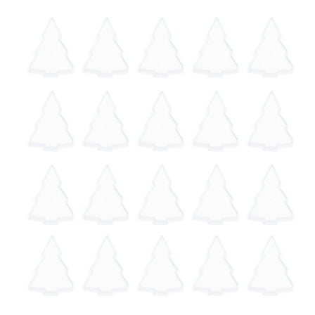 MOKKHNB 20pcs Plastic Candle Jars for Making Candles with Simple Design for Living Room