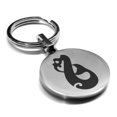 thumbnail image 1 of Stainless Steel Manaia (Guardian Spirit) Maori Symbol Round Medallion Keychain Circle Ring, 1 of 2
