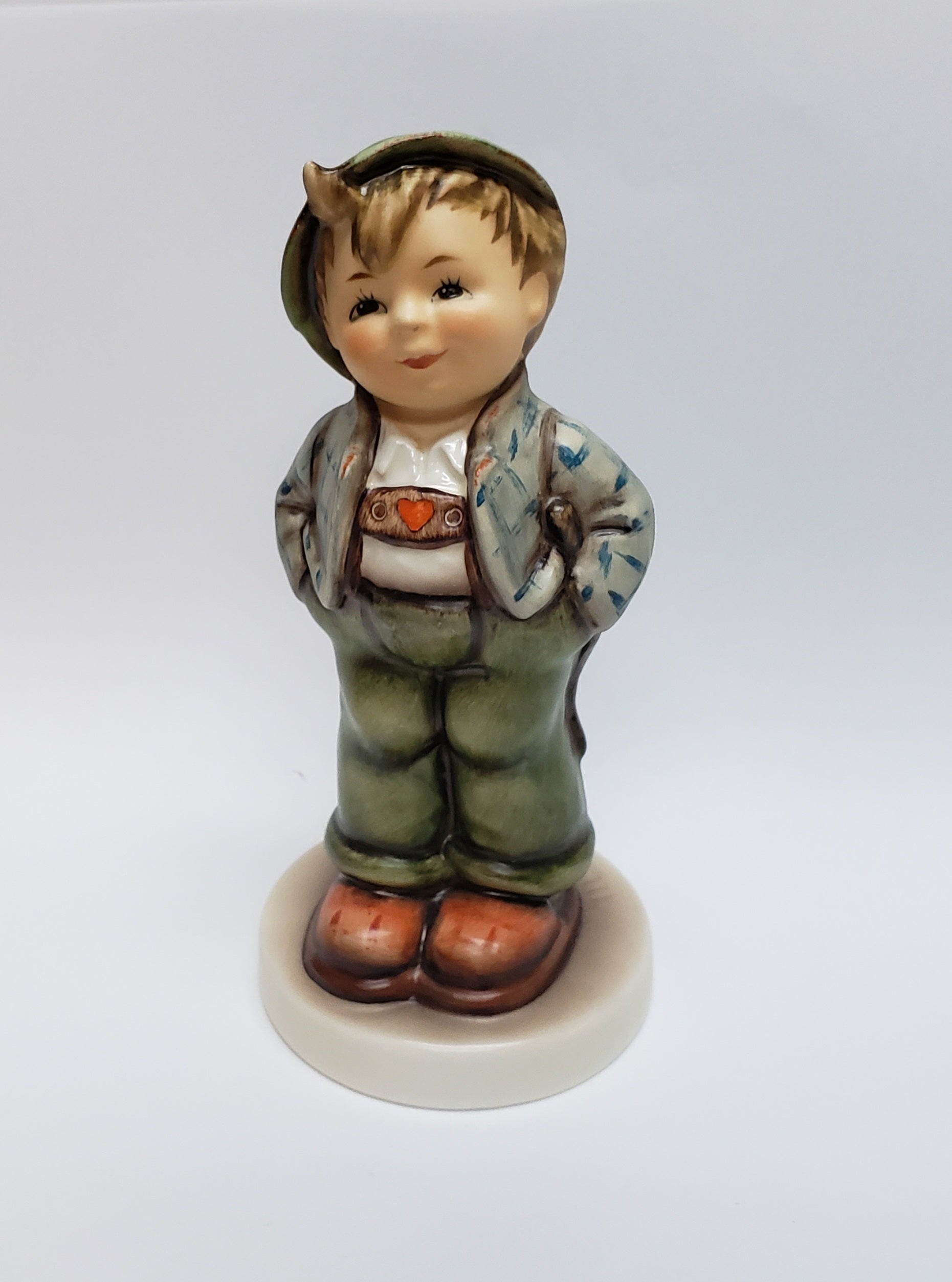 Hummel figurine proclamation w/village or country motive, original MI Hummel  Collection, gift-boxed 