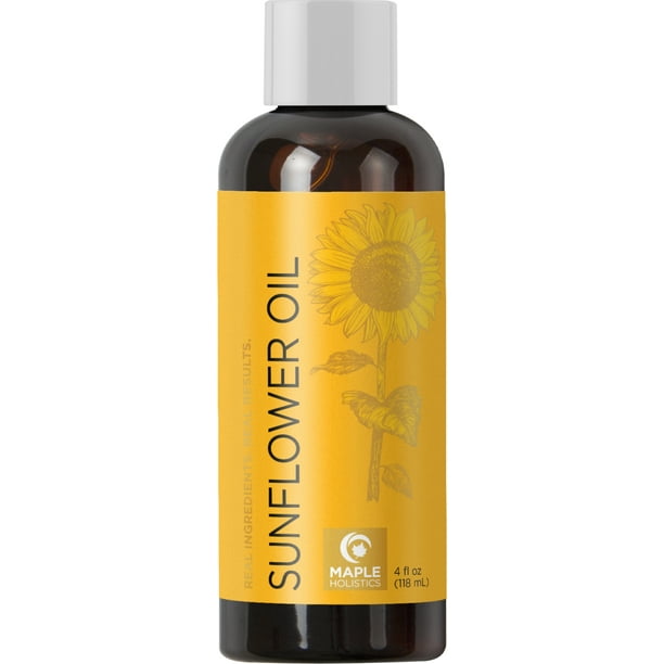 Sunflower Oil for Skin Maple Holistics Carrier Oils for Essentials