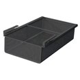 thumbnail image 1 of Cesta extraíble para cajón colgante, soporte para armario, cesta de alambre para guardarropa, decoración del hogar, organizador de ropa interior para S Negro, 1 of 9