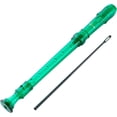 thumbnail image 3 of Lyons Premium 3-Piece Translucent Soprano Recorder Transparent Green, 3 of 4