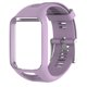thumbnail image 1 of Correa de reloj de silicona para muñeca, correa de repuesto para TomTom 2 3 Runner 2 3 Spark 3, morado claro seitruly EL2367-07B, 1 of 2
