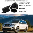 thumbnail image 2 of Manguera de entrada aire del motor 16576-3JA0A, para Nissan Murano 2015-2023 Pathfinder 2013-2016, Infiniti QX60 2014-2016 JX35 2013, Bota medidor masa 165763JA0A 16576-3JA0A, 2 of 7