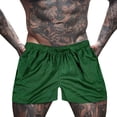 thumbnail image 3 of YUHAOTIN Men's Running Shorts Men's Quick Dry Leopard Print Mesh Pants Quarter Pants Fitness Sports Pants Men's Quick Dry Beach Shorts Swimsuit Mens Bike Shorts Underwear Mesh Shorts Men, 3 of 3