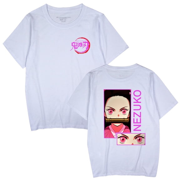 Duoxingbao New cross-border style Japanese anime Demon Slayer casual summer crew neck short-sleeved T-shirt