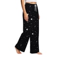 thumbnail image 5 of Fall Halloween Lounge Pants for Women Holiday Pajama Pants with Pumpkin Spice Print Casual Home Sleepwear, 5 of 7