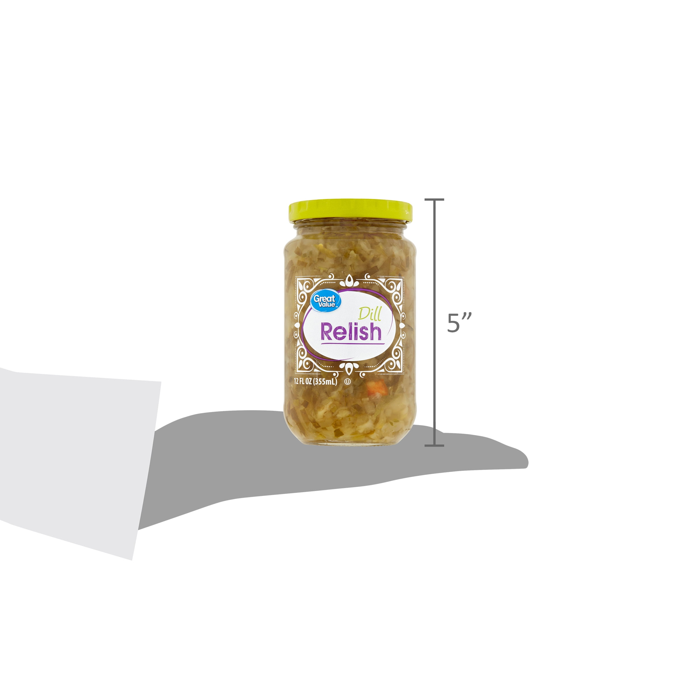 Great Value Dill Relish, 12 fl oz
