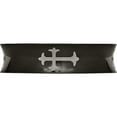 thumbnail image 3 of Stainless Steel Polished Black Ip-Plated Cross 6mm Concave Band (Size 13) Made In China sr55-13, 3 of 5