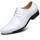 thumbnail image 2 of XIHAHA-zapatos formales de punta estrecha para hombre, calzado de baile de cuero, talla grande, para fiesta de boda y negocios, Primavera, 2 of 5