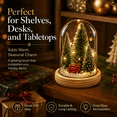 thumbnail image 5 of Luminous Mini Christmas Tree Ornament, Festive Light-Up Tabletop Decoration for Mantel, Shelf, Window, Office Desk, Party Display and Cozy Home Decor, 5 of 8