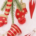 thumbnail image 4 of Christmas Tree Ornament Set 16Pcs Plastic Candy Ball Hanging Ornaments Set Christmas Home Holiday Party Decorations, 4 of 6