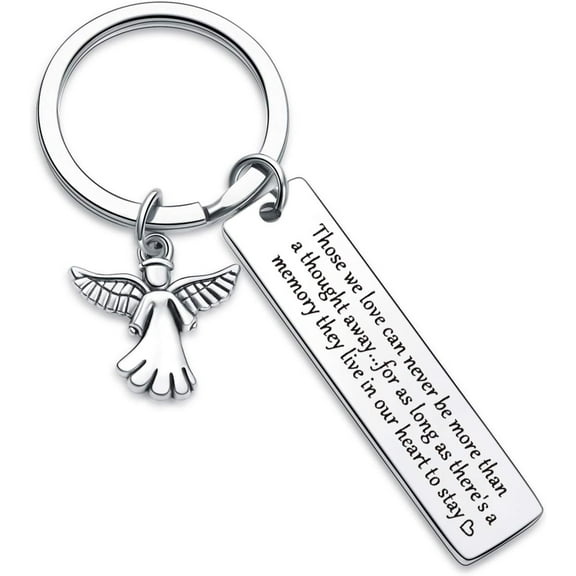 In Memory Gift Dad Memorial Gift Sympathy Jewelry Bereavement Jewelry Loss of Loved One Gift Mother Memorial Jewelry Loss of Grandma Gift Mom Memorial Gift Comfort Gift Memorial Keychain