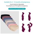 thumbnail image 5 of Xmarks Womens Cotton Maternity Underwear,Healthy Maternity Pregnancy Panties Postpartum Mother Under Bump Underwear Black, 5 of 11
