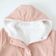 thumbnail image 4 of Chaquetas y abrigos casuales con capucha de manga larga para mujer, chaqueta de pan gruesa de color sólido, chaqueta de algodón con capucha y botones con cremallera de manga larga, chaqueta de algodón, 4 of 7