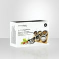 thumbnail image 2 of JS Gourmet - 6 Contenants à Épices en Acier Inoxydable avec Support Magnétique en Bambou, 2 of 2