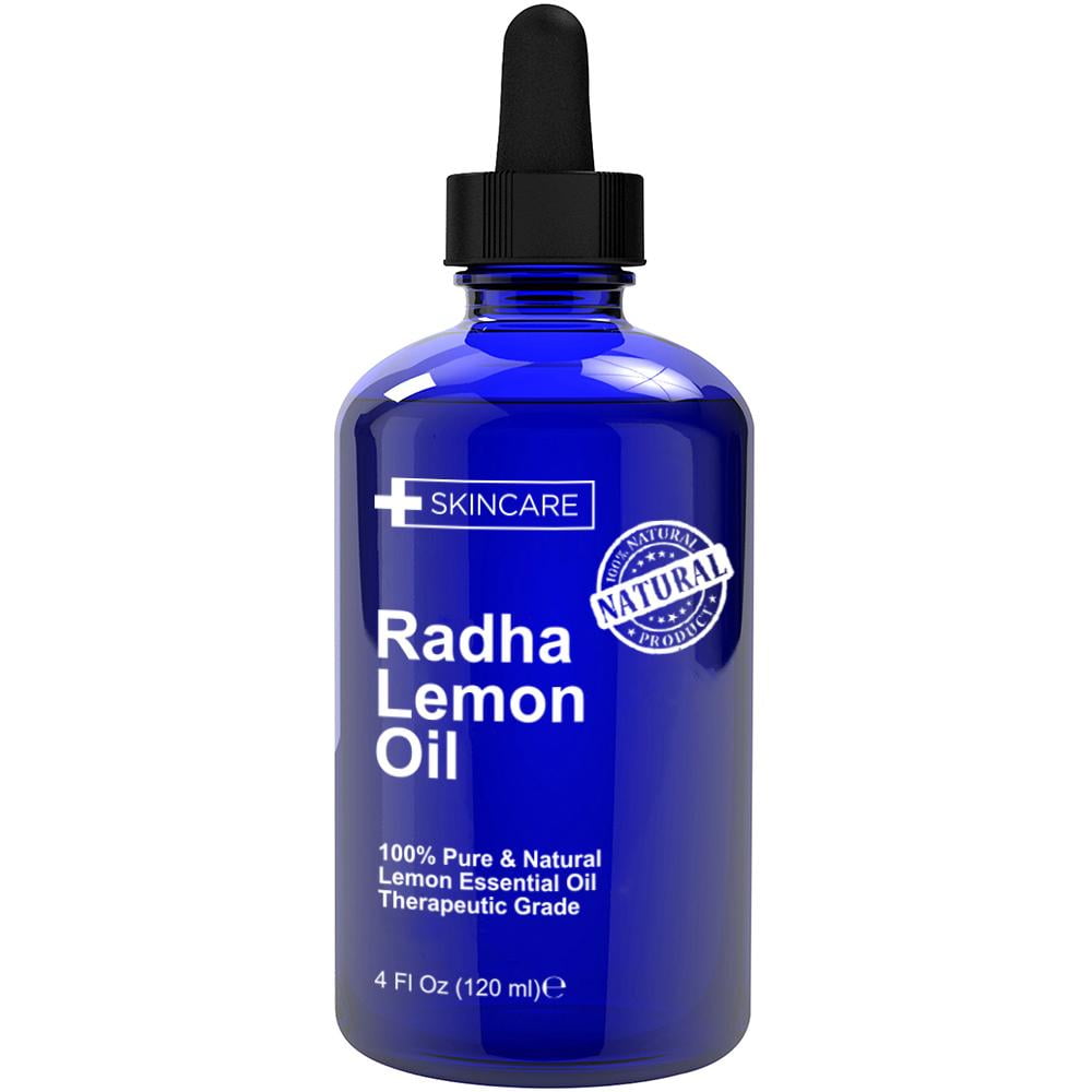 Radha Beauty Lemon Essential Oil - 100% Pure & Natural
