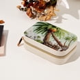 thumbnail image 7 of Coconut Jujube Tree Velvet Portable Jewelry Box with Removable Compartment - Ideal Bracelet Holder and Necklace Organizer - Gift, 7 of 7
